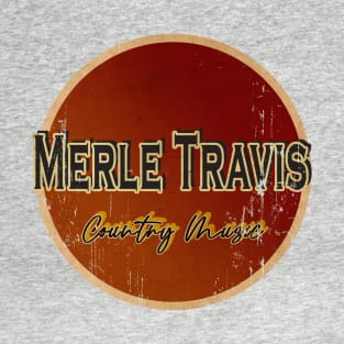 vintage look - Merle Travis T-Shirt